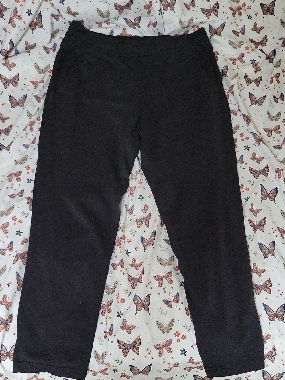 Black Straight Leg Pants